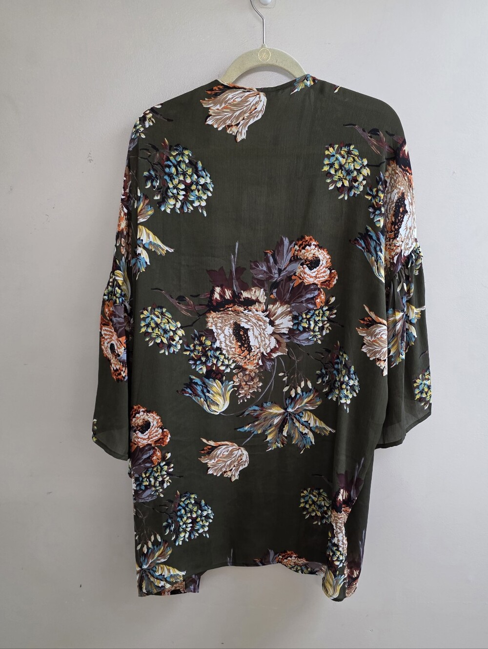 NWT UMGEE Floral Open Kimono XL/1XL - Picture 2 of 7